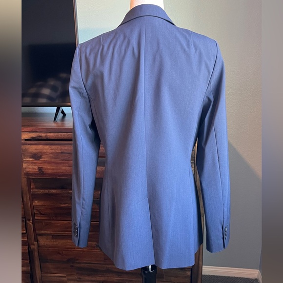 BANANA REPUBLIC Navy Blue Women’s Blazer Size 10 - Excellent Condition - Picture 3 of 14